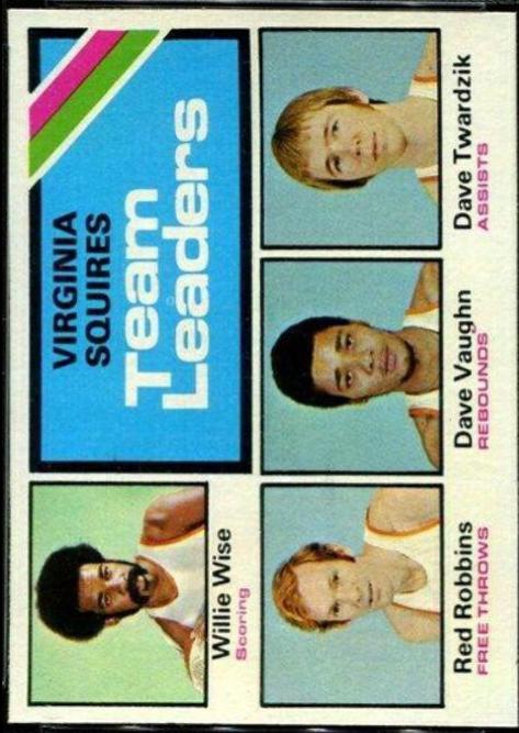 Virginia Squires Team Leaders #287