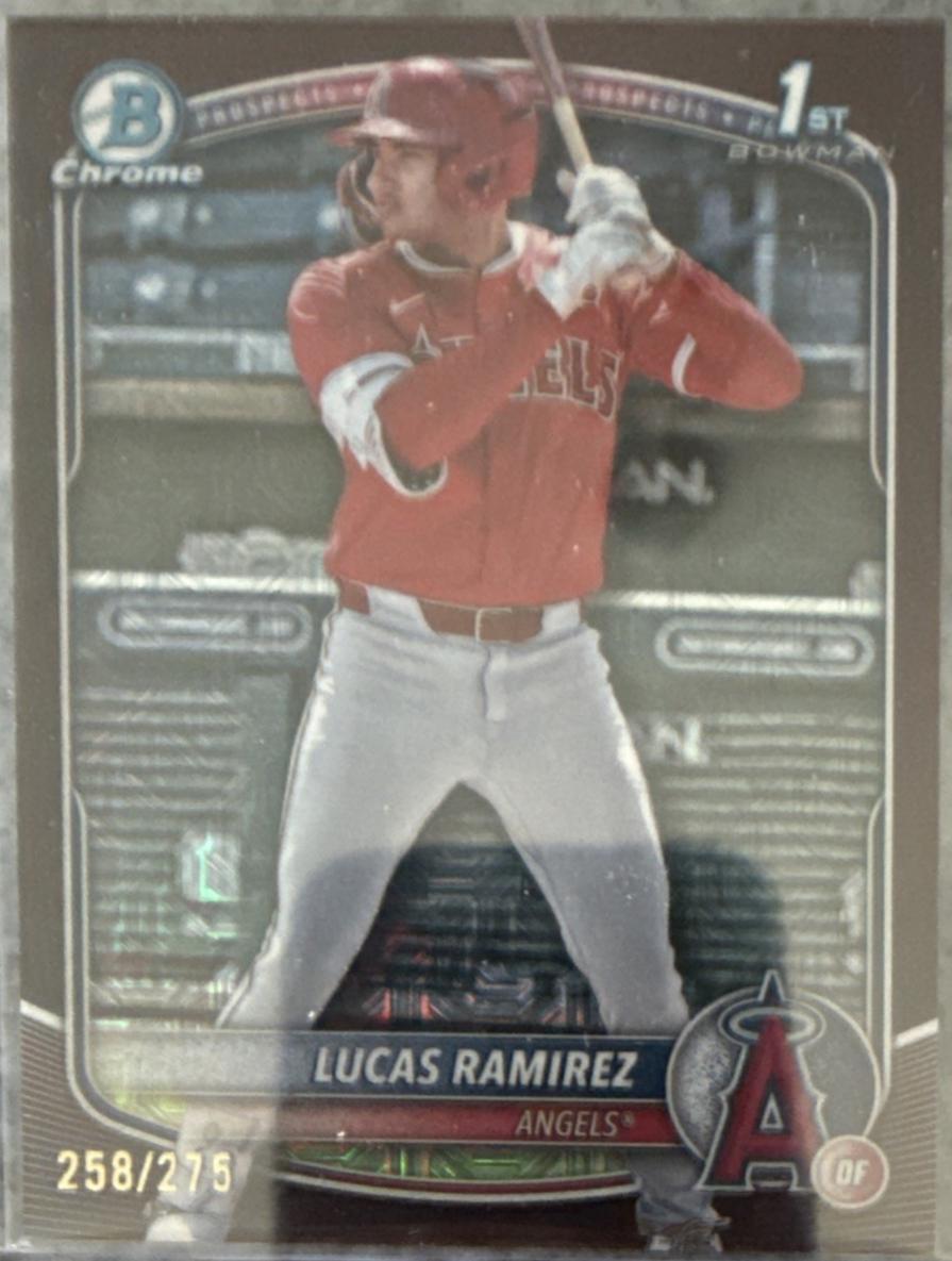 Lucas Ramirez [Burgundy Mojo] #BCP-135 Prices | 2025 Bowman Chrome ...