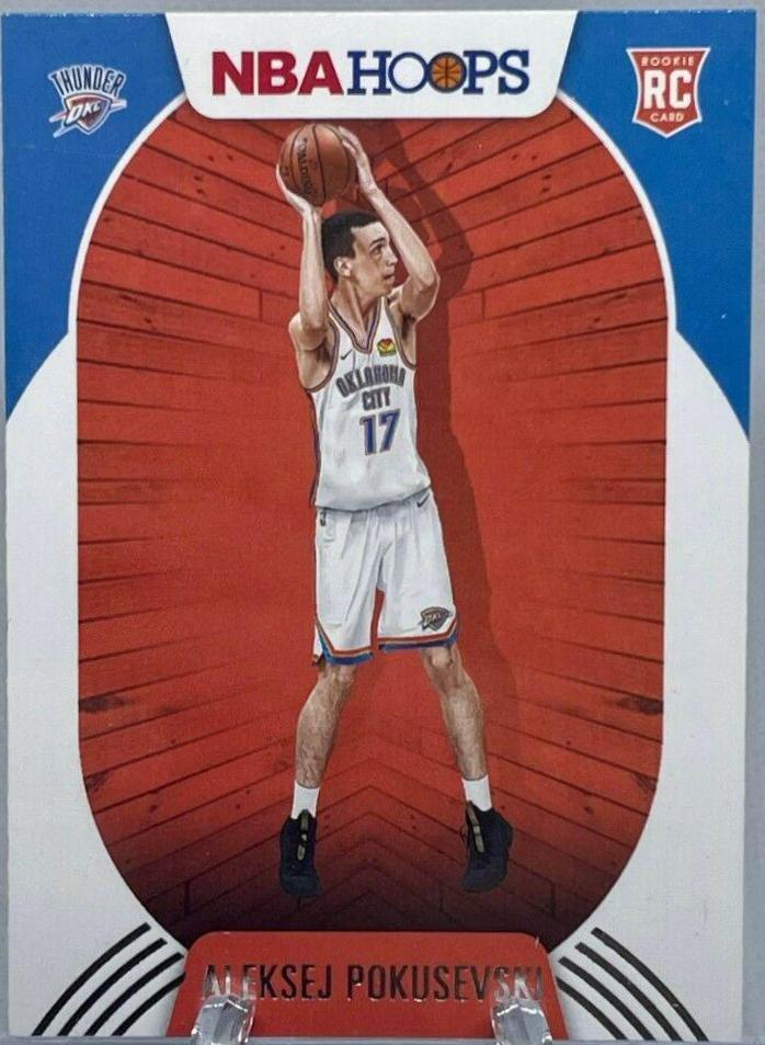 Aleksej Pokusevski #219 Basketball Cards 2020 Panini Hoops