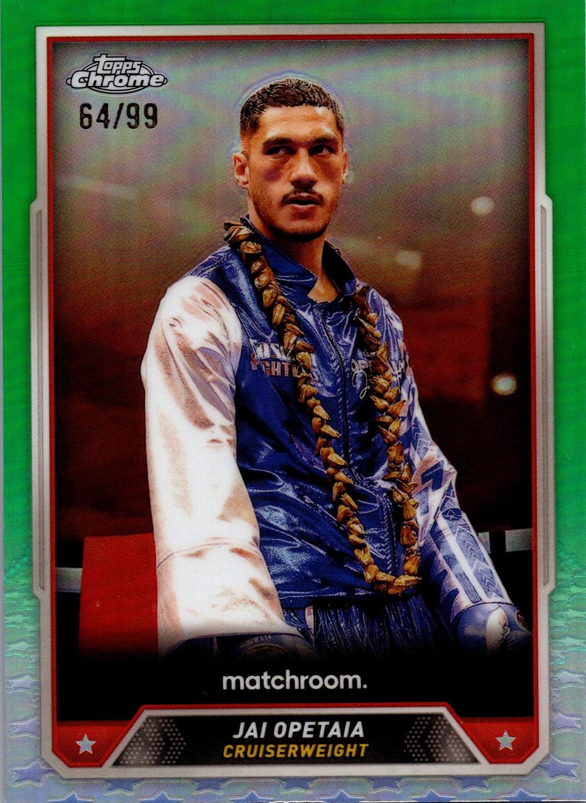 Jai Opetaia [Green Refractor] #90