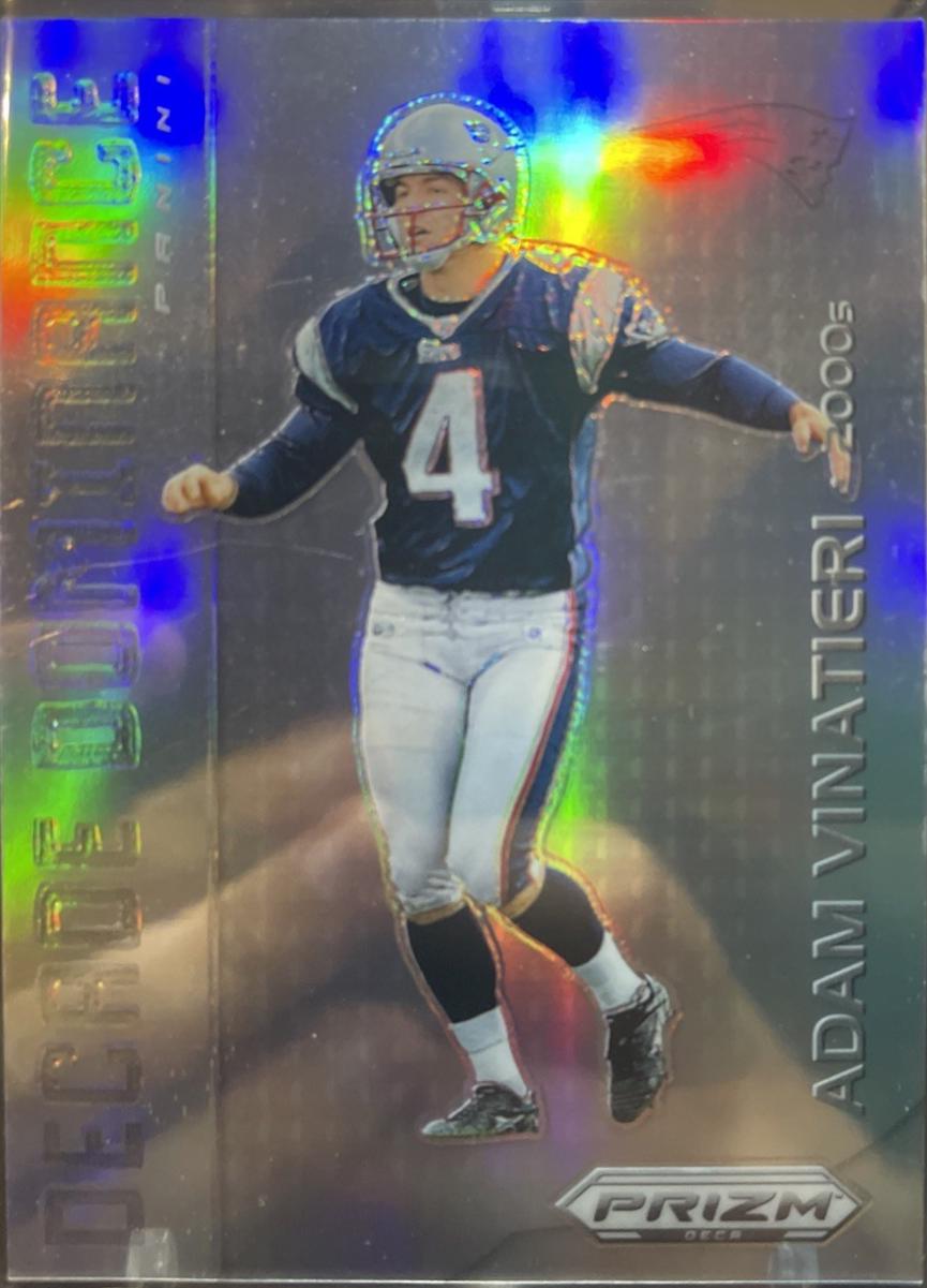 Adam Vinatieri #5 Football Cards 2024 Panini Prizm Deca Decade Dominance