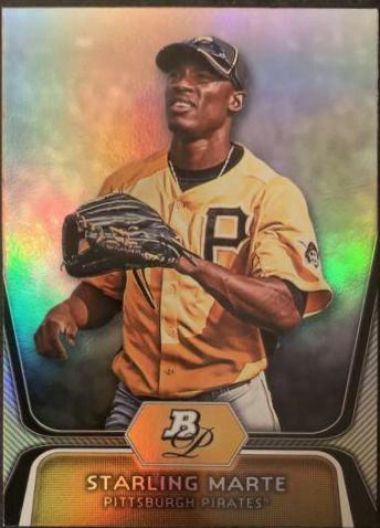 Starling Marte #BPP24 Baseball Cards 2012 Bowman Platinum Prospects