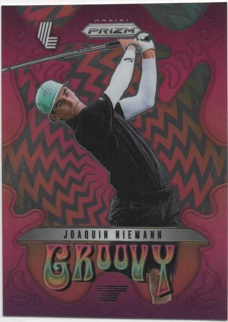 Joaquin Niemann #1 2025 Panini Prizm LIV Groovy Golf