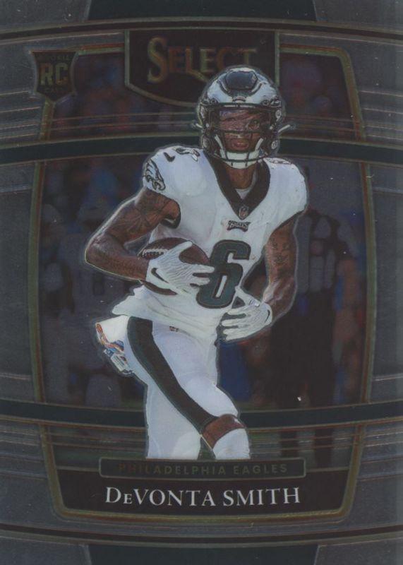 DeVonta Smith #49 Football Cards 2021 Panini Select
