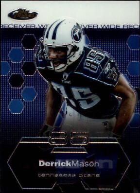 Derrick Mason #7 Football Cards 2003 Topps Finest