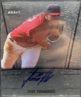 Jose Fernandez #JF1 2011 Leaf Metal Draft Baseball