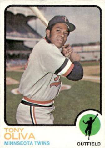 Tony Oliva #80 Baseball Cards 1973 Topps
