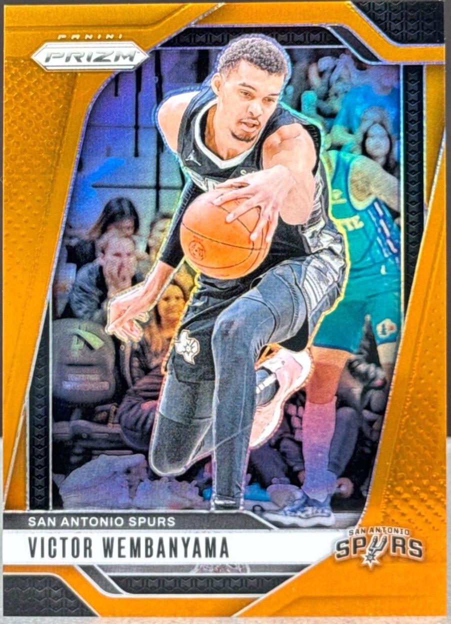 Victor Wembanyama [Orange] #172 Prices | 2024 Panini Prizm