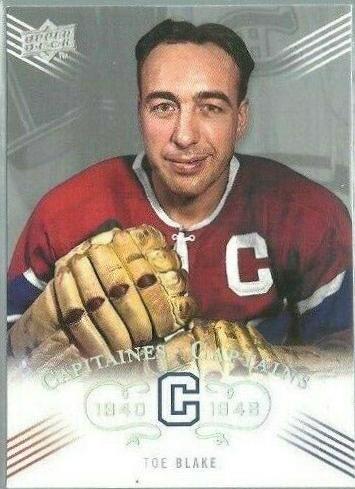 Toe Blake #211 2008 Upper Deck Montreal Canadiens Centennial Hockey