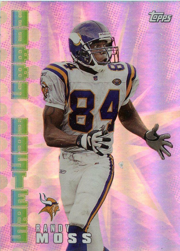 RANDY MOSS #HM5 Football Cards 2002 Topps Hobby Masters