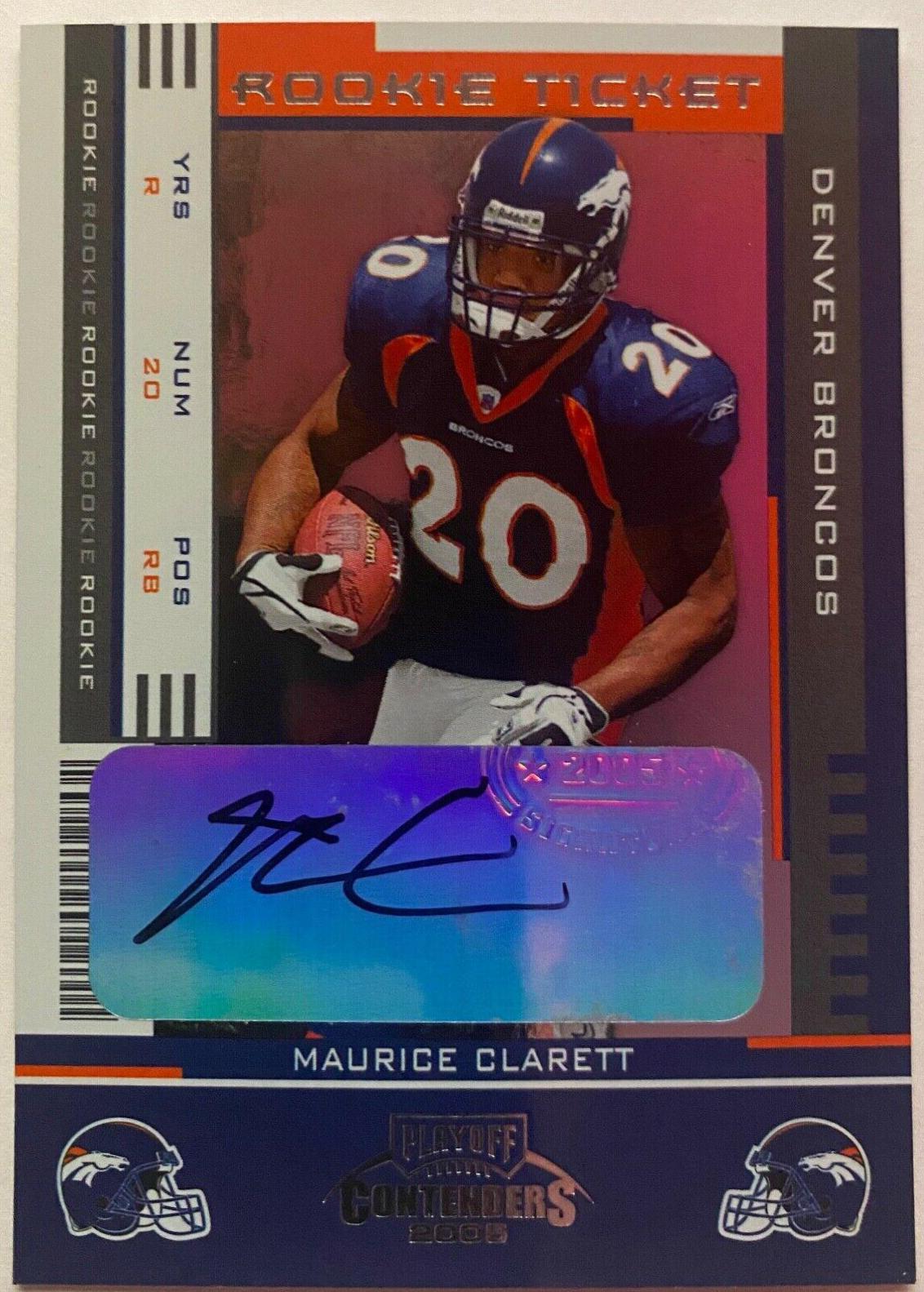 Maurice Clarett #158 2005 Playoff Contenders Football