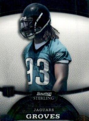 Quentin Groves #15 2008 Bowman Sterling Football