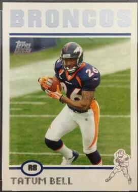 Tatum Bell #317 Football Cards 2004 Topps