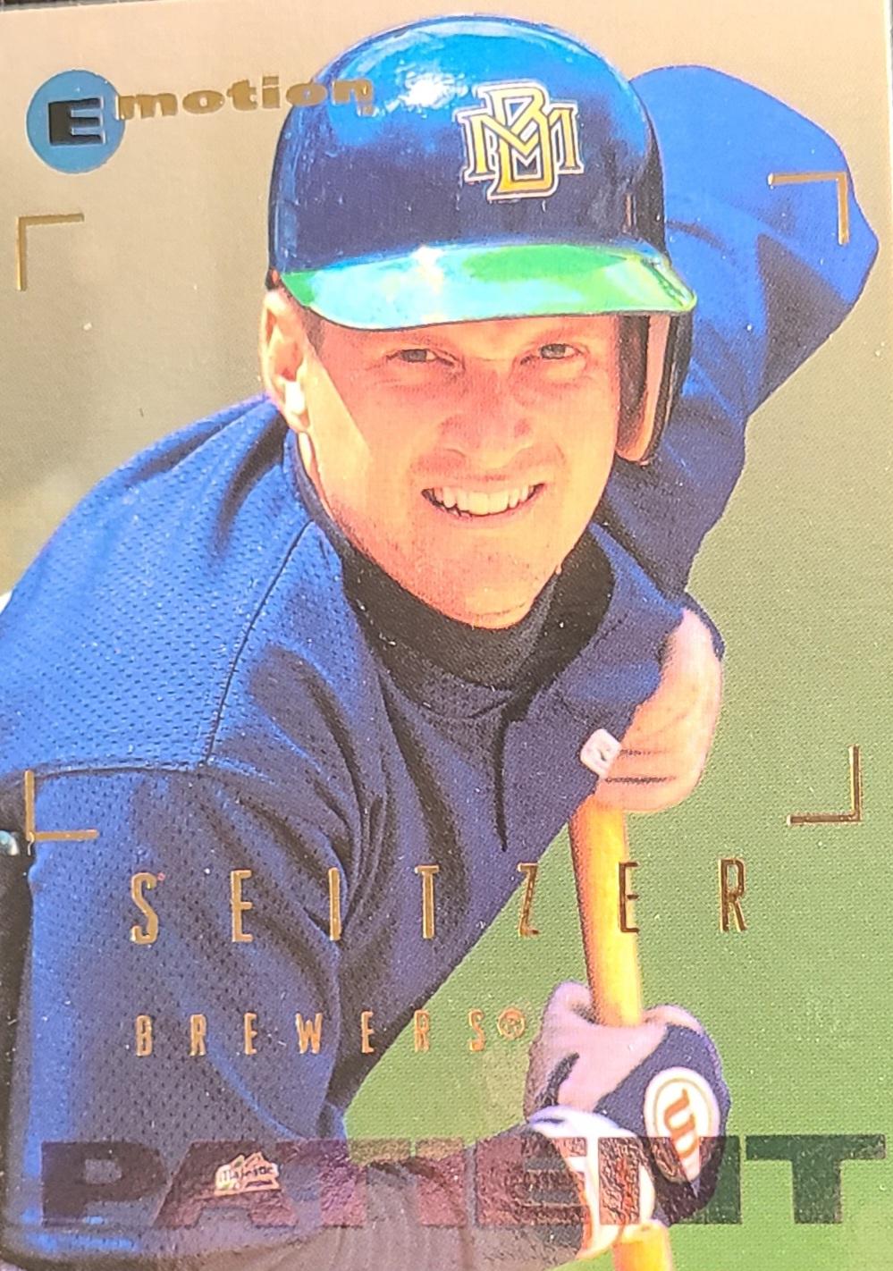 Kevin Seitzer #55 Baseball Cards 1995 Emotion