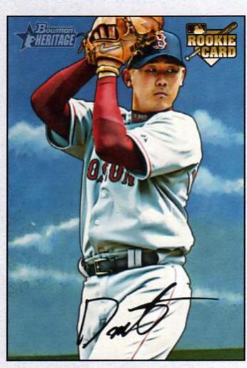 Daisuke Matsuzaka #250 2007 Bowman Heritage Baseball