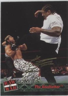 The Goodfather #12 Wrestling Cards 2001 Fleer WWF Raw Is War
