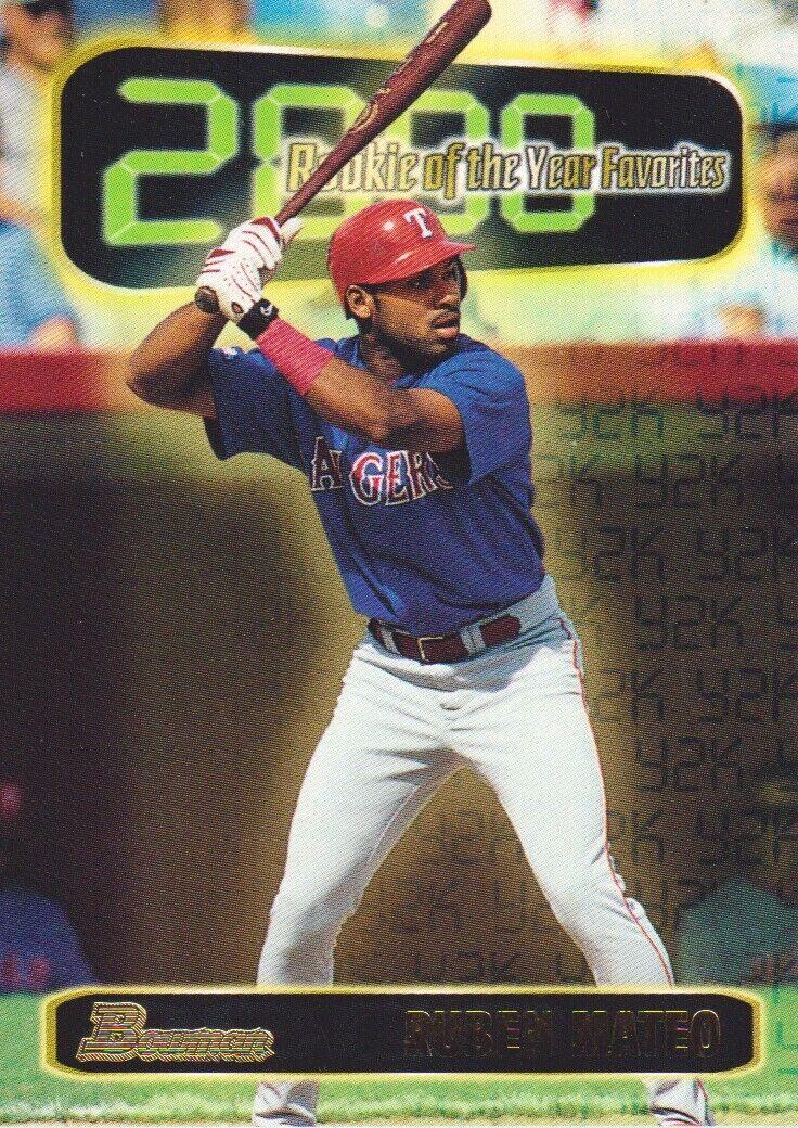 Ruben Mateo #ROY 4 Baseball Cards 1999 Bowman R.O.Y. Favorites