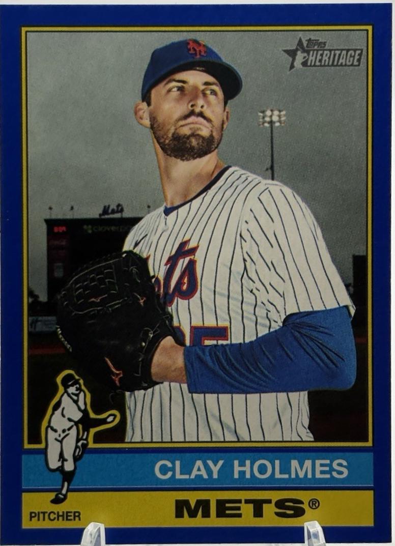Clay Holmes [Blue Chrome] #553