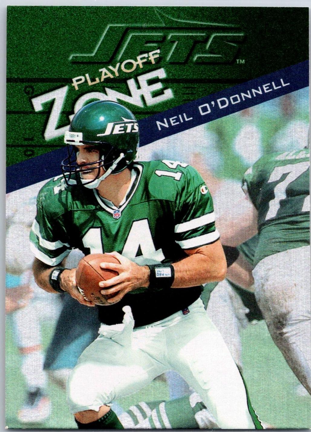 Neil O'Donnell #80 1997 Playoff Zone Football
