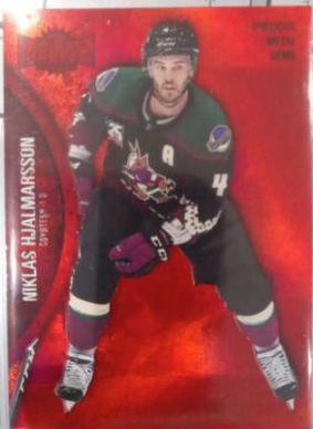 Niklas Hjalmarsson #6 Hockey Cards 2021 Skybox Metal Universe
