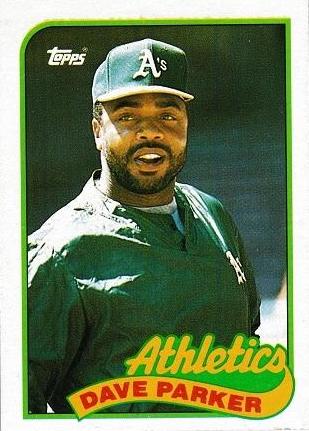 Dave Parker #475 Baseball Cards 1989 Topps