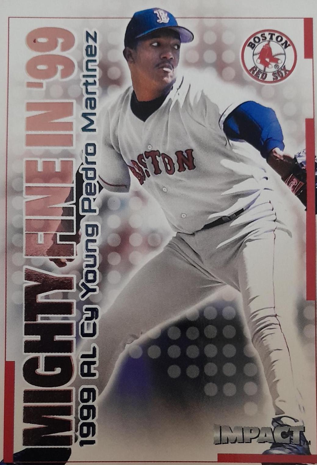 Pedro Martinez #29 Baseball Cards 2000 Fleer Impact