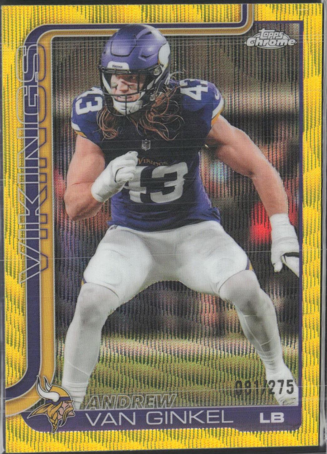Andrew Van Ginkel [Gold Wave Refractor] #198