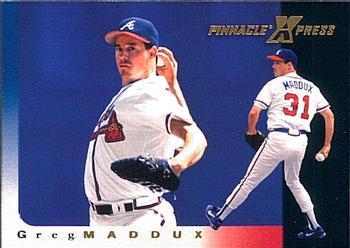 Greg Maddux #9 Baseball Cards 1997 Pinnacle X Press