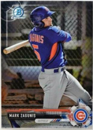 Mark Zagunis #BCP233 Baseball Cards 2017 Bowman Chrome Prospects