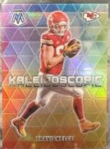 Travis Kelce #15 Football Cards 2024 Panini Mosaic Kaleidoscopic