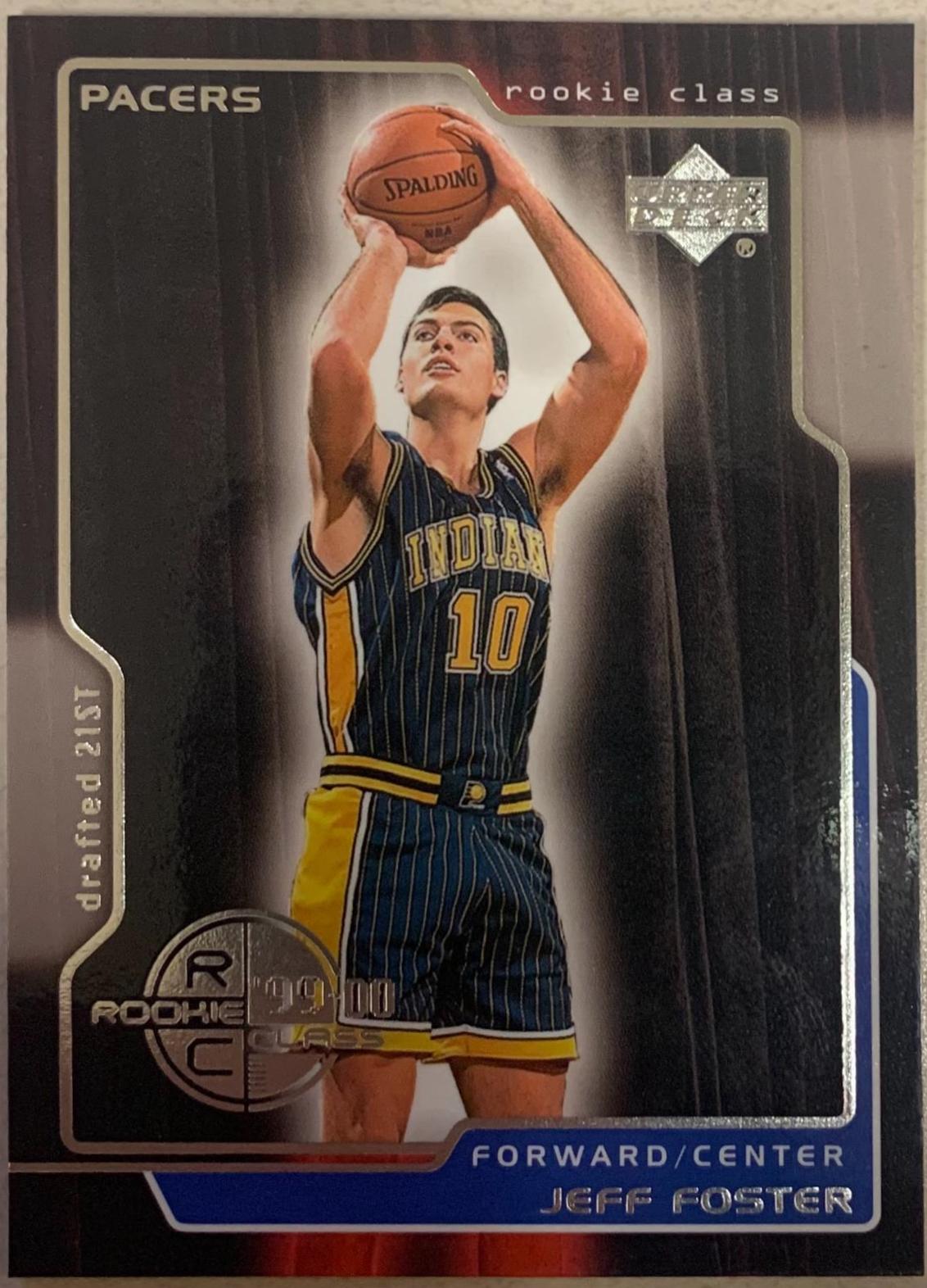 Jeff Foster #176 Basketball Cards 1999 Upper Deck