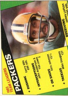 Packers Team Leaders: James Lofton
