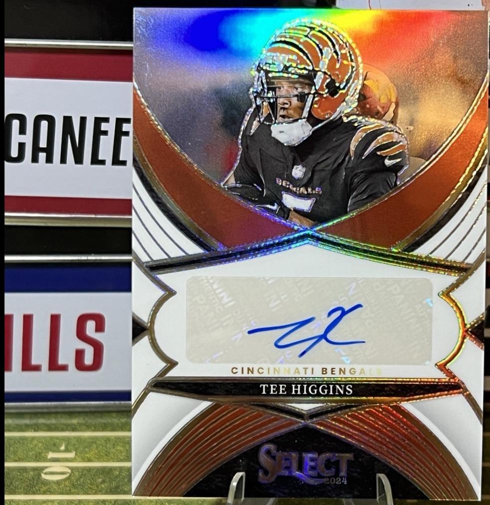 Tee Higgins [White] #12 Prices | 2024 Panini Select Select