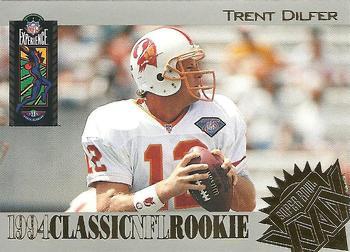 Trent Dilfer #R7 Football Cards 1995 Classic NFL Experience Rookie