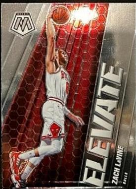 Zach LaVine #1 Basketball Cards 2020 Panini Mosaic Elevate