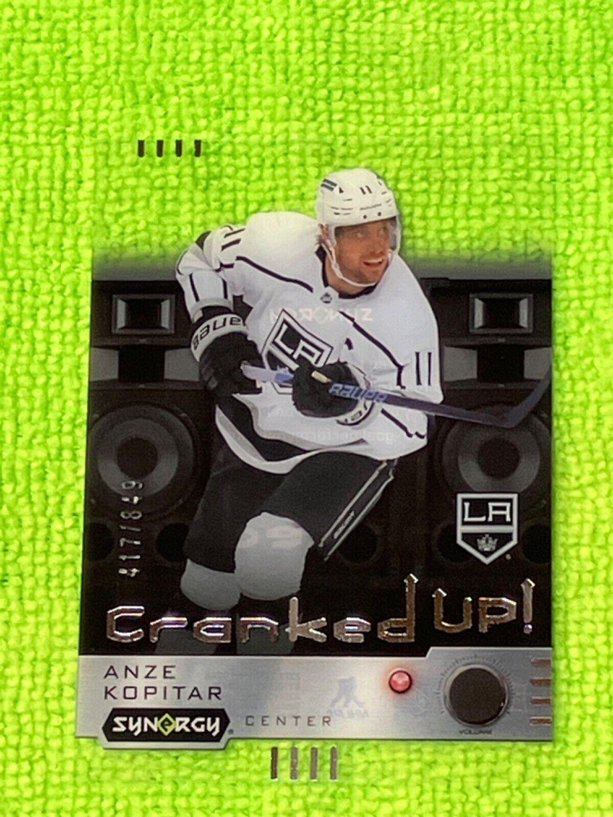 Anze Kopitar #CR-AK Hockey Cards 2023 Upper Deck Synergy Cranked Up