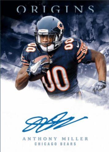 Anthony Miller #RA-AM Football Cards 2018 Panini Origins Rookie Autographs