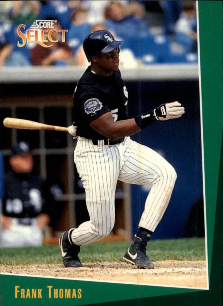 Frank Thomas #6 Baseball Cards 1993 Score Select