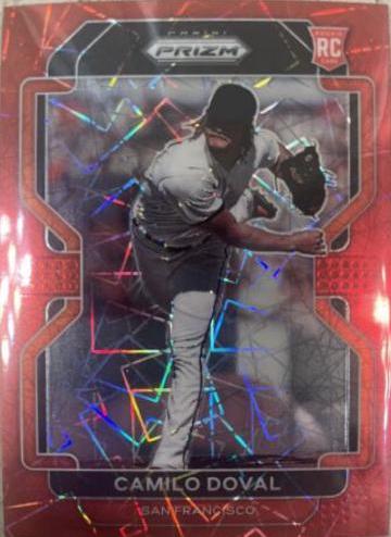 Camilo Doval [Red Velocity Prizm] #58