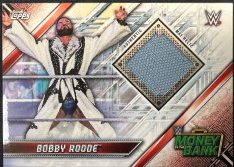 Bobby Roode #DMR-BR Wrestling Cards 2019 Topps WWE RAW Mat Relics