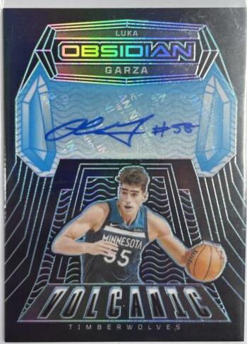 Luka Garza [Blue Electric Etch] #VS-GAR