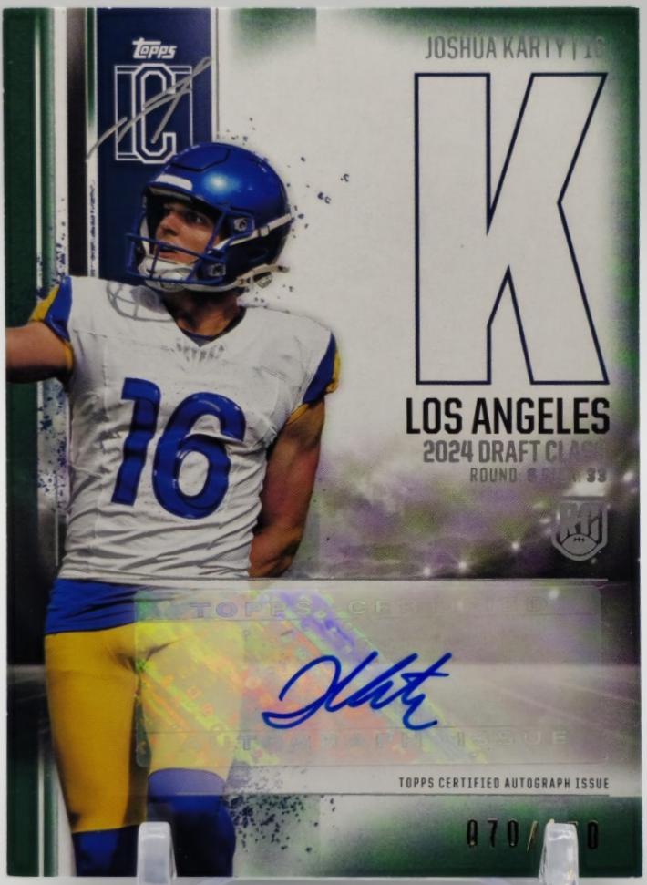 Joshua Karty [Green] #RCA-JK