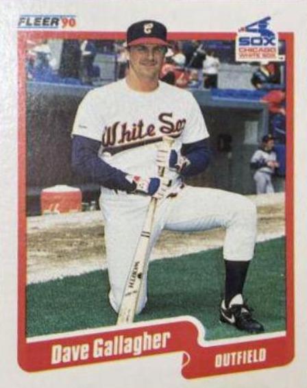 Dave Gallagher #532 Baseball Cards 1990 Fleer