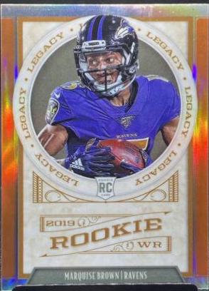 Marquise Brown #218 Football Cards 2019 Panini Chronicles Legacy