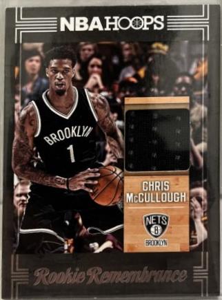 Chris McCullough #RR-CM Basketball Cards 2017 Panini Hoops Rookie Remembrance