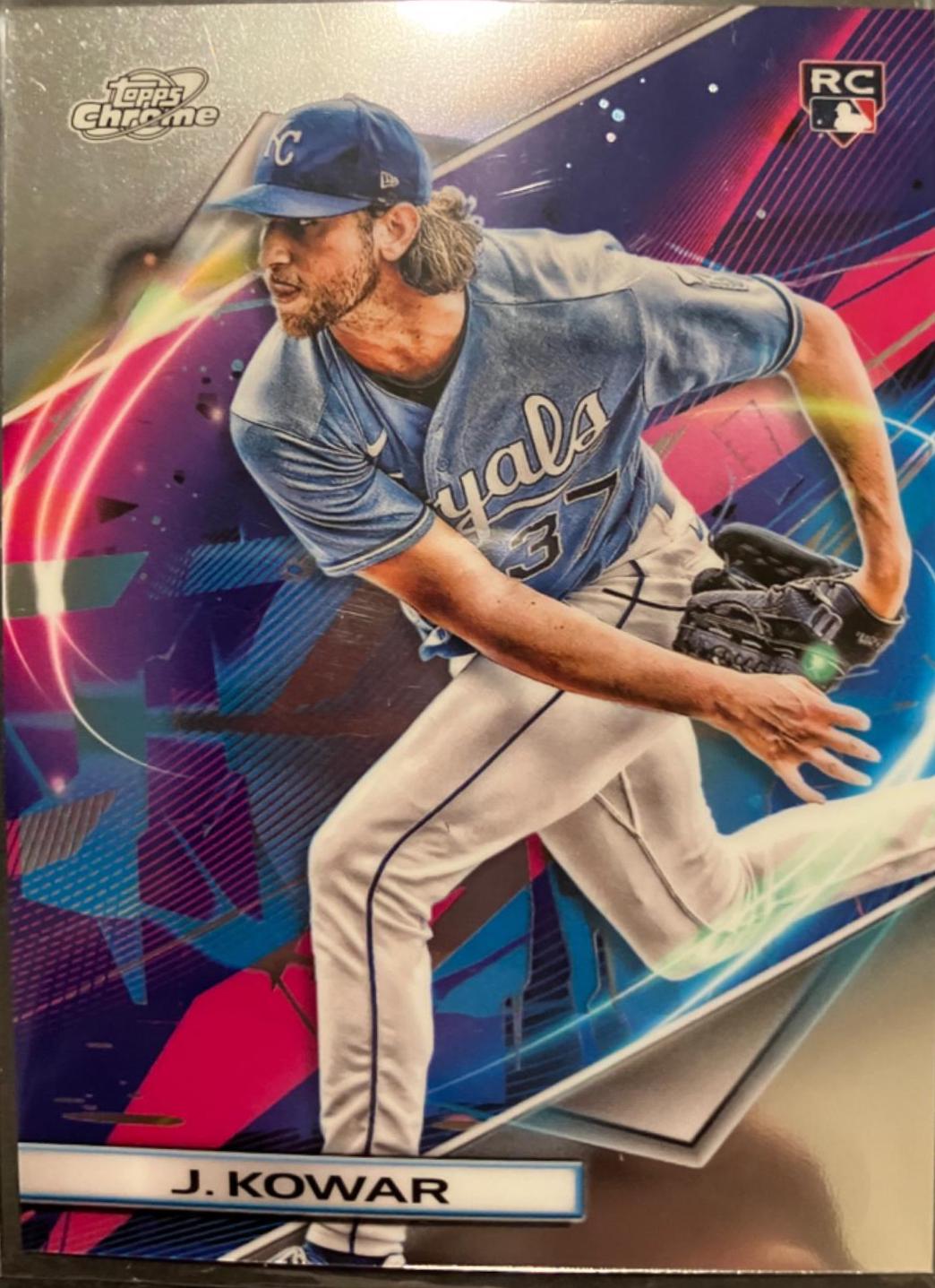 Jackson Kowar #170 Baseball Cards 2022 Topps Cosmic Chrome
