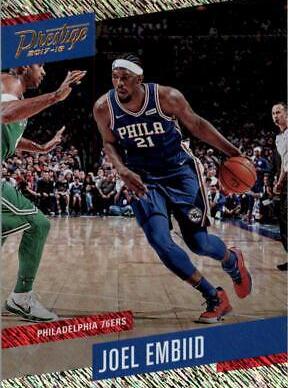 Joel Embiid #2 Basketball Cards 2017 Panini Prestige