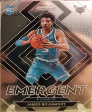 James Bouknight #8 Basketball Cards 2021 Panini Prizm Emergent