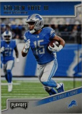 Golden Tate III #65 Football Cards 2018 Panini Playoff