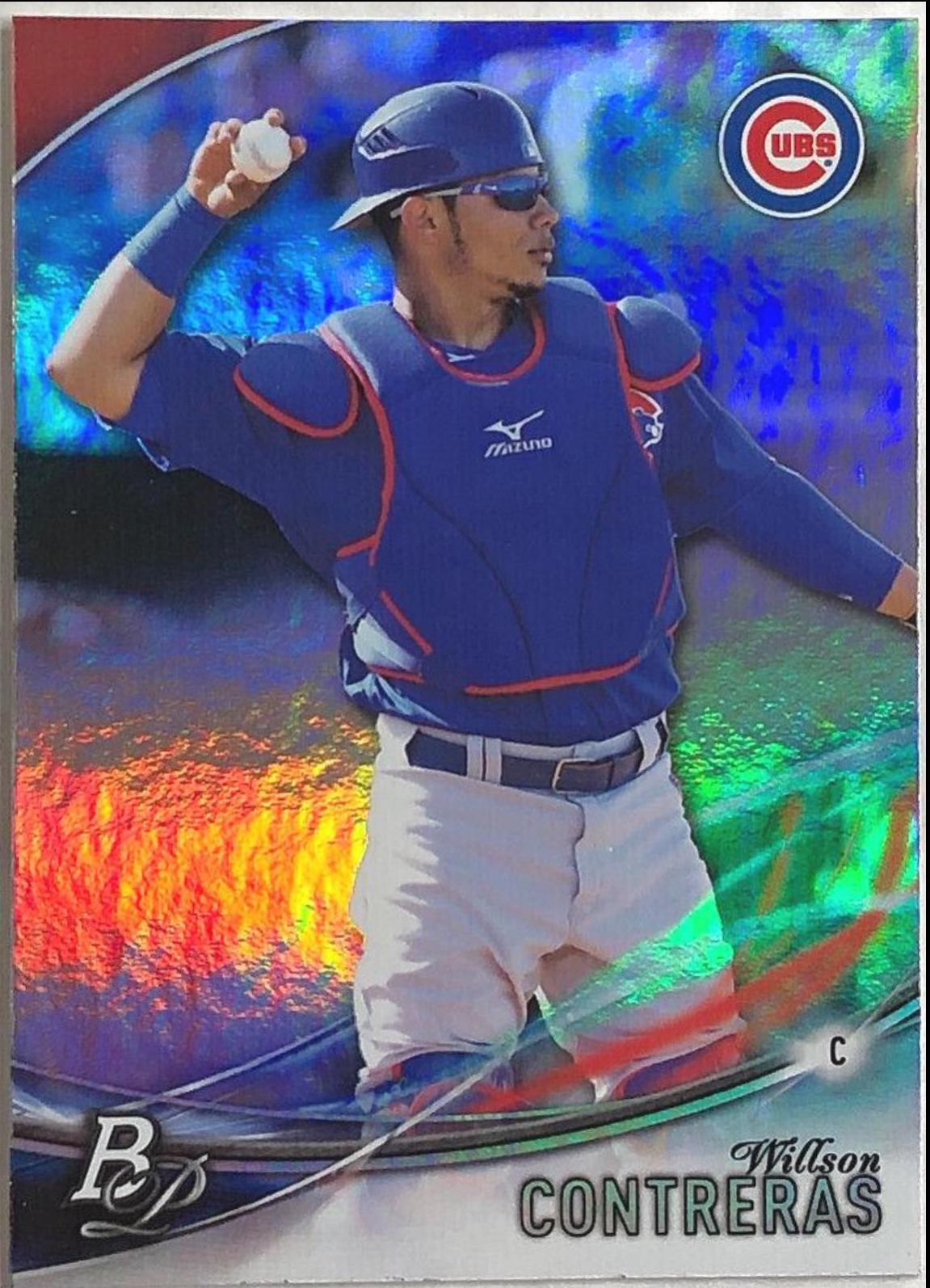 Willson Contreras #TP-WC 2016 Bowman Platinum Baseball Top Prospects